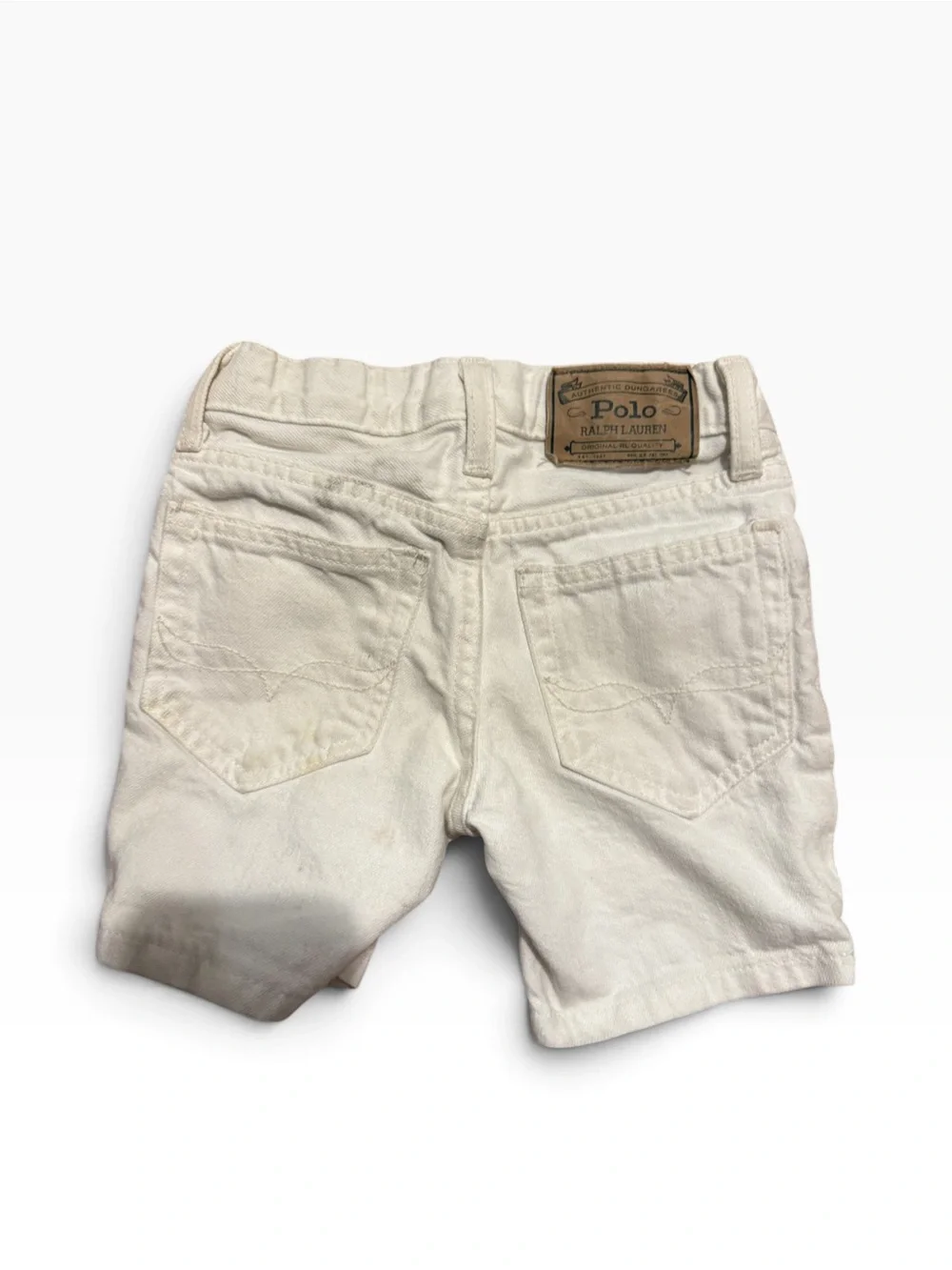 Ralph Lauren polo white  Toddler Cotton Shorts 4t